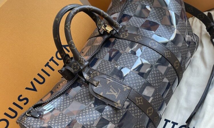 Louis+Vuitton+Keepall+Reisetasche+50+Transparent+PVC online kaufen